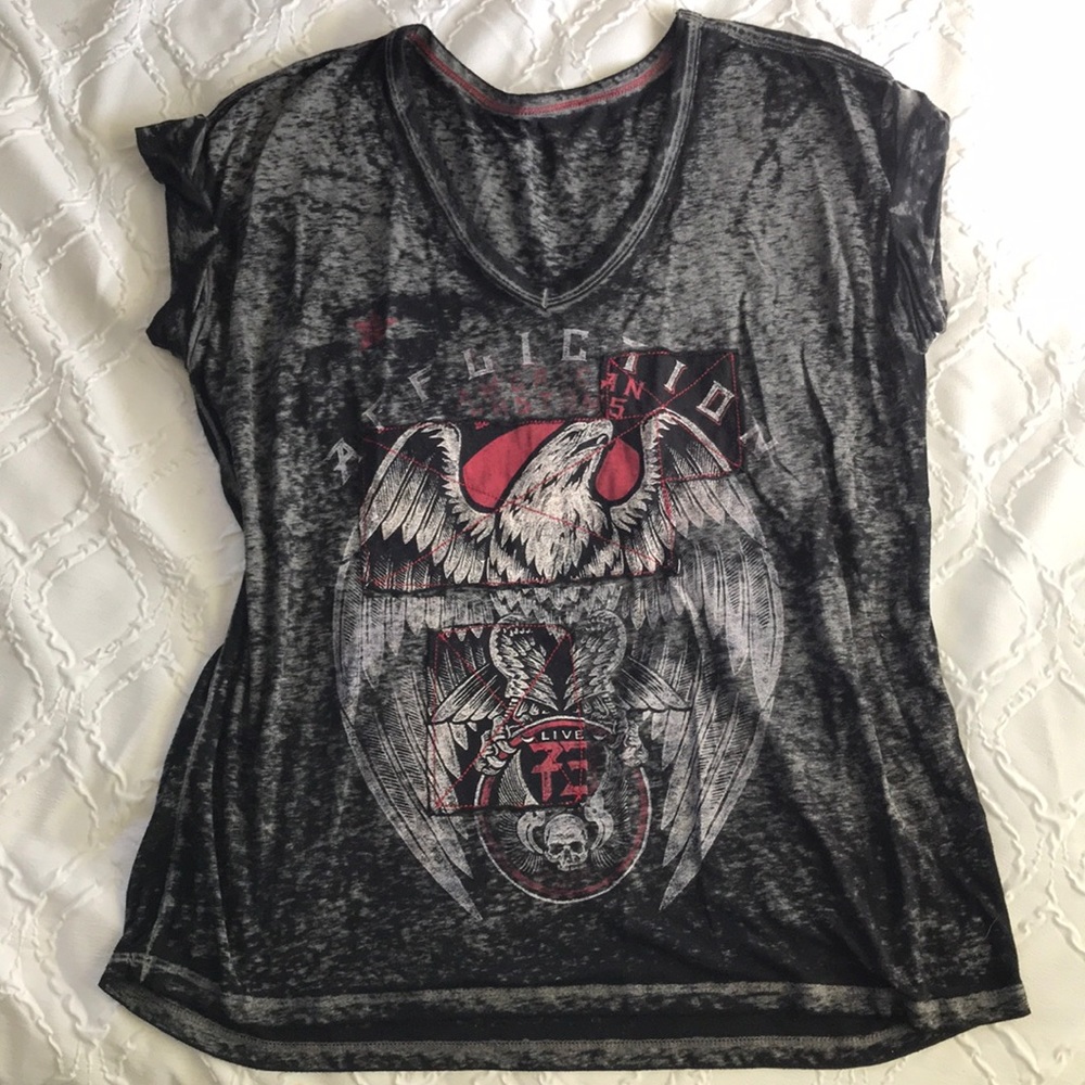 Affliction burnout tee
